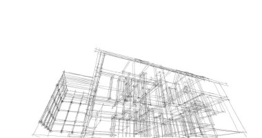 minimal geometrik şekiller, mimari çizgiler