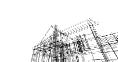 minimal geometrik mimari binalar tasarımı