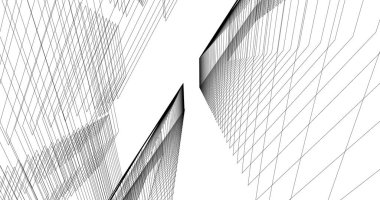 minimal geometrik mimari binalar tasarımı