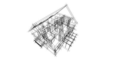 minimal geometrik mimari binalar tasarımı