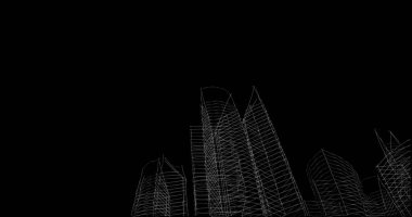 minimal geometrik şekiller, mimari çizgiler