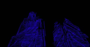 minimal geometrik şekiller, mimari çizgiler