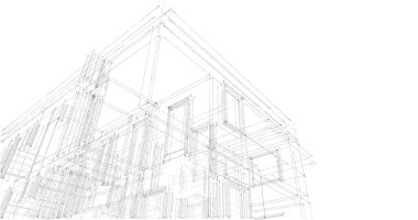Geometrik mimari binalar tasarımı
