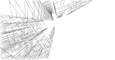 Geometrik mimari binalar tasarımı