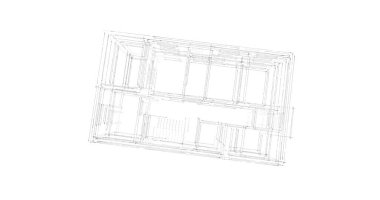 Geometrik mimari binalar tasarımı