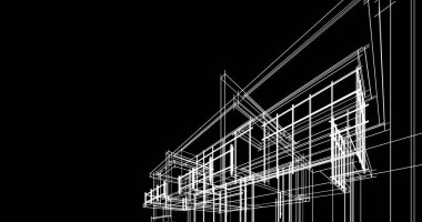 Geometrik mimari binalar tasarımı
