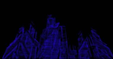 minimal geometrik şekiller, mimari çizgiler