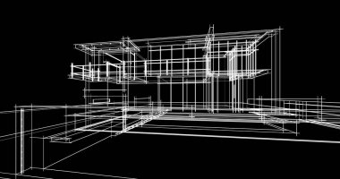 Geometrik mimari binalar tasarımı