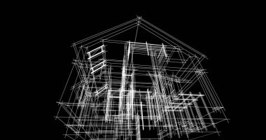 minimal geometrik mimari binalar tasarımı