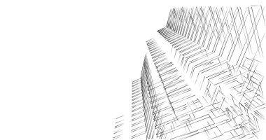 Geometrik mimari binalar tasarımı