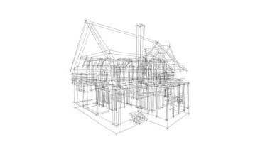 minimal geometrik şekiller, mimari çizgiler