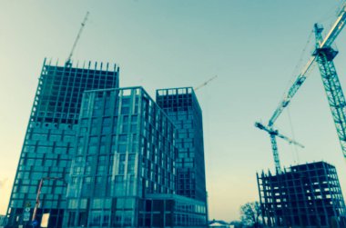 soyut mimari arka plan, bina inşaatı