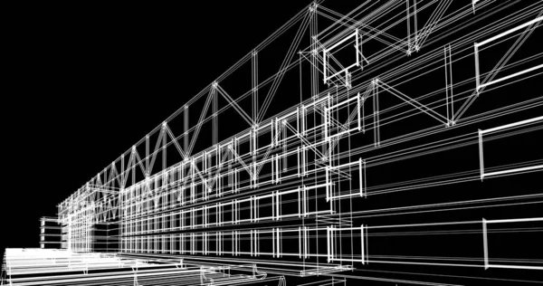 Abstract Design Tapet Arhitectural Fundal Concept Digital — Fotografie, imagine de stoc