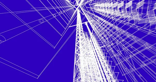 추상적 디자인 디지털 — 스톡 사진