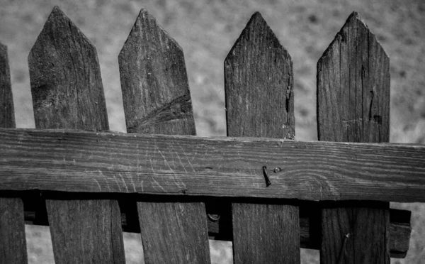 Старый Деревянный Забор Копировальный Фон — стоковое фото
