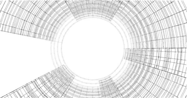 Disegno Astratto Carta Parati Architettonica Sfondo Concetto Digitale — Foto Stock