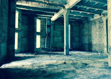 mimari sanat konsepti, minimum geometrik şekiller. 