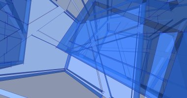 minimal geometrik şekiller, mimari çizgiler