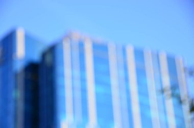 Bulanık şehir. Soyut arkaplan