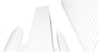 minimal geometrik şekiller, mimari çizgiler