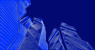 minimal geometrik şekiller, mimari çizgiler