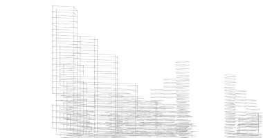 eskiz sanat geometrik mimari binalar tasarımı