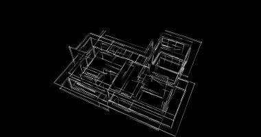minimal geometrik şekiller, mimari çizgiler
