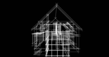 minimal geometrik mimari binalar tasarımı