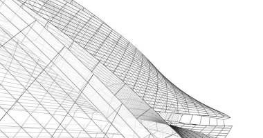 minimal geometrik mimari binalar tasarımı