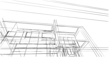 Geometrik mimari binalar tasarımı