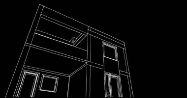 Geometrik mimari binalar tasarımı