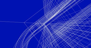 eskiz sanatı, geometrik mimari binalar tasarımı