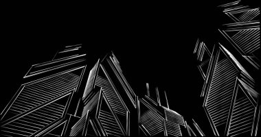 minimal geometrik şekiller, mimari çizgiler