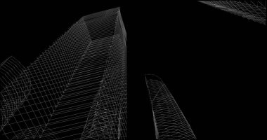 minimal geometrik şekiller, mimari çizgiler