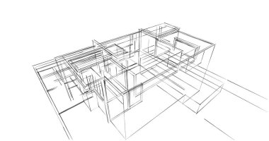 Geometrik mimari binalar tasarımı