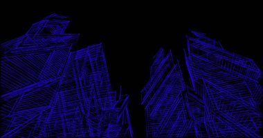 minimal geometrik şekiller, mimari çizgiler