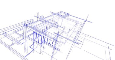 minimal geometrik şekiller, mimari çizgiler