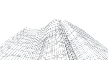 minimal geometrik şekiller, mimari çizgiler