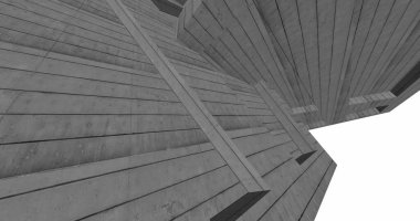 minimal geometrik şekiller, mimari çizgiler