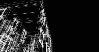 Geometrik mimari binalar tasarımı