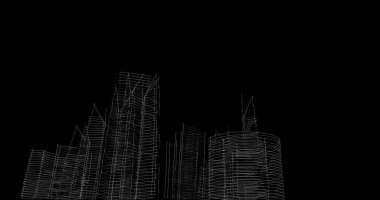 minimal geometrik şekiller, mimari çizgiler