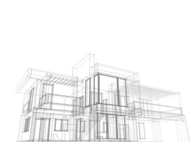 minimal geometrik şekiller, mimari çizgiler