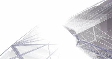 minimal geometrik mimari binalar tasarımı