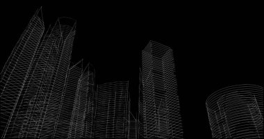 minimal geometrik şekiller, mimari çizgiler