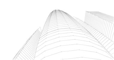 minimal geometrik şekiller, mimari çizgiler