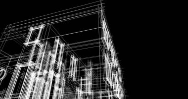 Geometrik mimari binalar tasarımı