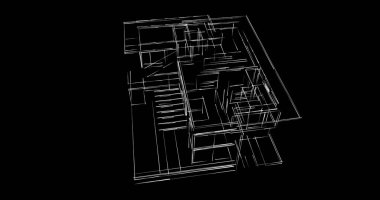 minimal geometrik şekiller, mimari çizgiler