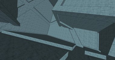 minimal geometrik şekiller, mimari çizgiler