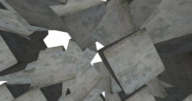 minimal geometrik şekiller, mimari çizgiler