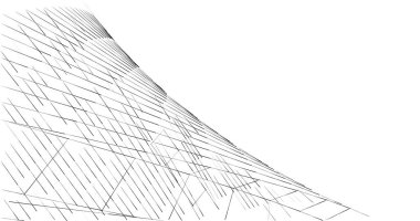 Şehirdeki mimari inşaatın manzarası